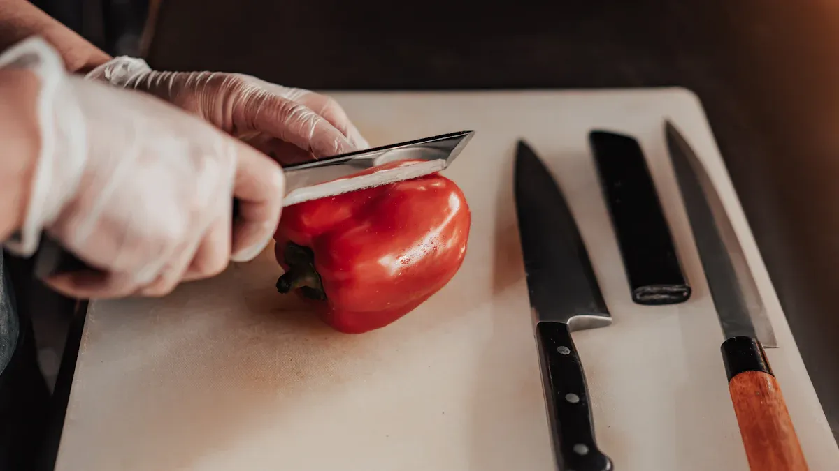 Understanding the Average Kitchen Knife Degree